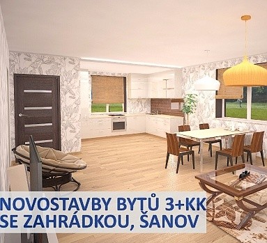 Novostavby bytů 3+kk se zahrádkou, Šanov