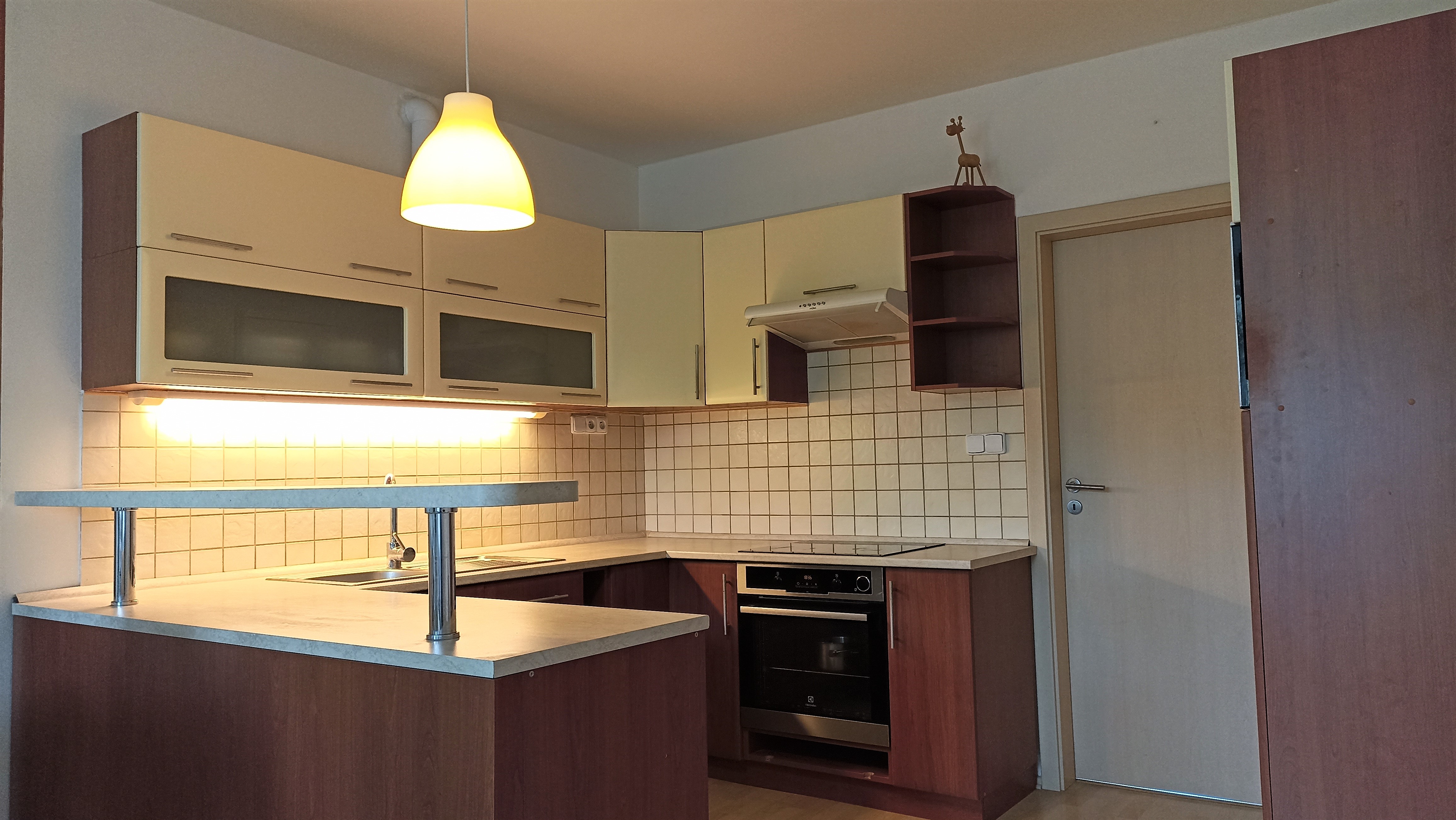 Pronájem pěkného bytu 2+kk s balkonem, ul. Černého, Brno – Bystrc
